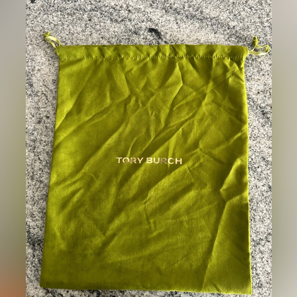 Tory Burch Green Drawstring Dustbag